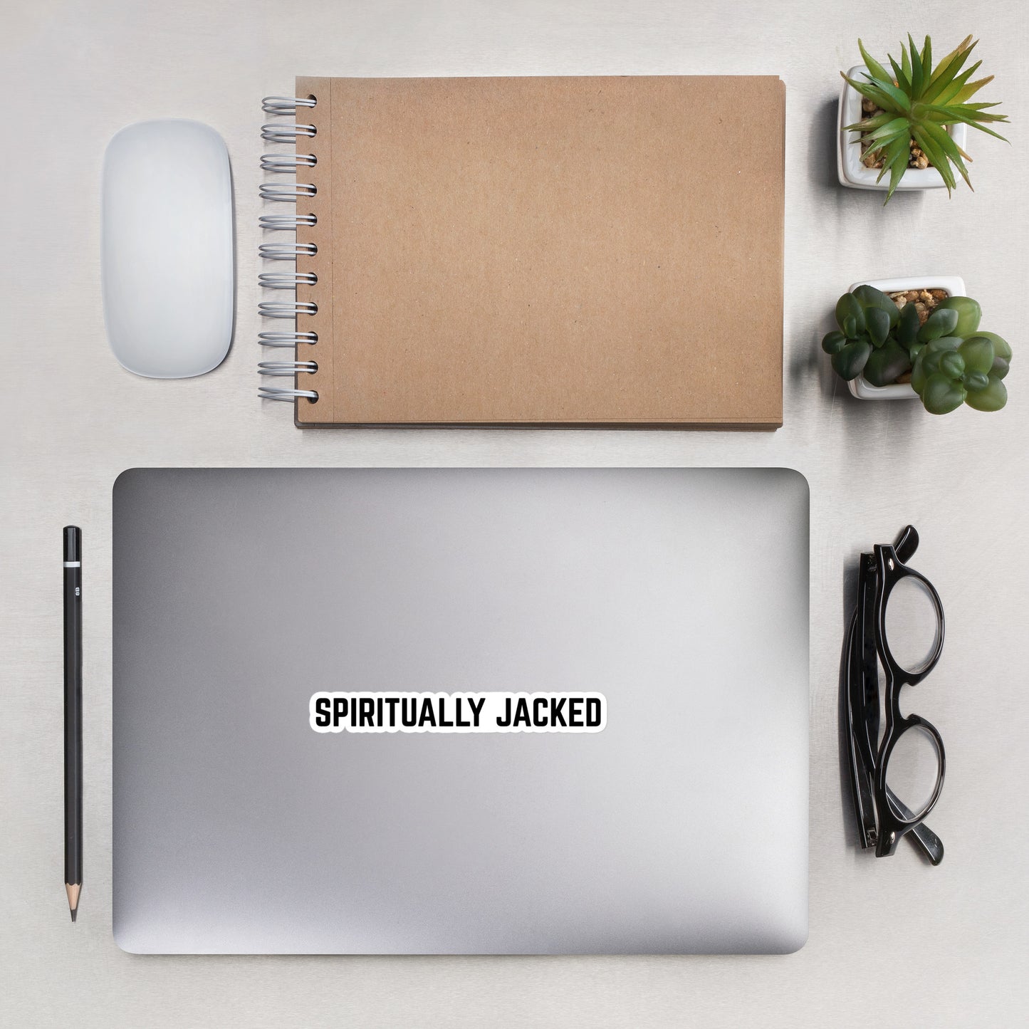 Spiritually Jacked Sticker